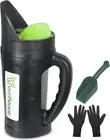 Handheld Seed Spreader for Lawn, Ice Melt, Fertilizer, 80oz Capacity
