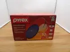 Pyrex Cooking Solved Food Storage Set Glass Bowls Containers W/ Lid 10 Piece NEW
