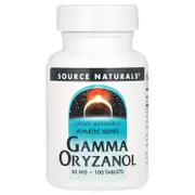 Source Naturals, Athletic Series, Gamma Oryzanol, 60 mg, 100 Tablets