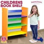 Kids Children Bookcase Wooden Book Shelf Bookshelf Unit Toy Storage Stand