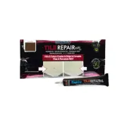 Tile Repairezy (Chocolate) - Porcelain Tile Repair Kit - Fix Cracked or Chipped