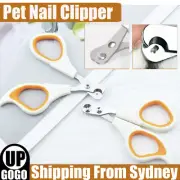 Small Pet Nail Scissors Cutter Clipper Safe Safety Design Sharp Puppy Kitten NEW