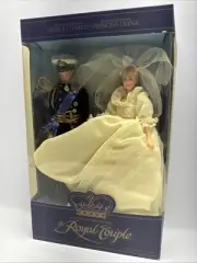Goldberger 1982 The Royal Couple Prince Charles & Princess Diana Doll Set NIB