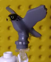 LEGO Falcon Bird Dark Gray Predator Hawk Carnivore Wildlife Rescue FREE HANDLE