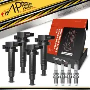 4x Ignition Coil & IRIDIUM Spark Plug Kit for Toyota Echo Prius Yaris 06-18 1.5L (for: Toyota)