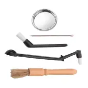 Coffee Machine Cleaning Set Coffee Grinder Brush Coffee Machine Group Head6410