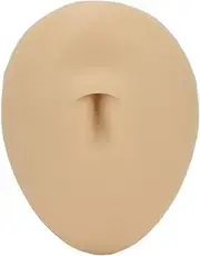 Silicone Navel Model Display Human Belly Model for Piercing Practice, Silicone Flexible Model Body Part Displays for Human Model Simulation for Jewelry Display Teaching Tool