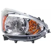 For Mitsubishi Mirage Headlight 2014 15 16 2017 Passenger Bulbs Included DOT (for: Mitsubishi)