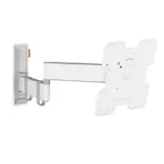 Vogel's White TVM 3245 Full Motion Wall Mount Bracket Small For 19-43" LCD TV