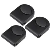 Inline Foot Pedal Push Lamp Switch,Step Button Light Control ON/Off Black 3 Pcs