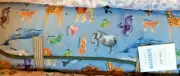 Pottery Barn Kids Mackenzie Brendan Safari Animals Blue Nap Mat NWT!