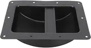 LALADEFIEE Simple Iron Speaker Handle Durable Sound Easy Installation for and Speakers Classic Design Sturdy Black Finish for Barn Doors and Garage Gates