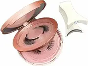 Dalarey Magnetic Lashes With Applicator Eyelashes Magnetic Magnetic Lashes Kit Reusable Self Adhesive Eyelashes With Applicator Soft Magnets False Eyelashes(Color:Natural+Dense)