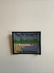 VTG Embroidered Keep PA Beautiful 1994 15 Year Pennsylvania State Patch 2”x3”