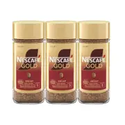 3 x Nescafe Gold Decaf Soluble Instant Coffee 100g