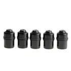 Diode Holders Black E27 Light Bulb Lamp Holder Base Pendant Screw Cap Sockets