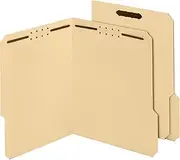 Pendaflex Smart Shield Fastener Folders, Letter Size, Manila, 2 Embedded Fasteners, 3/4 Expansion (24537AM)