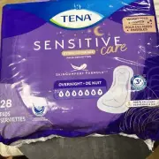 TENA Incontinent Pad 16" L Overnight 28 Ct
