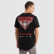 [Nena and Pasadena AFL] Essendon Bombers AFL Prime Tee Jet Black