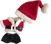 Abbraccia 17cm Plush Doll Clothes,Doll Clothing,Santa Claus Clothes,Stuffed Animals Clothes Cartoon