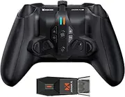 BIGBIG WON ARMOR-X Pro Wireless Backbutton Mount for Xbox Series X|S Controller, Mod Pack Play on Xbox Series X|S/Xbox One/Switch/Win, 6-Axis Gyro Motion Aim|Turbo|Macro Controller Paddle
