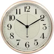Waterproof Outdoor Clock Garden Clocks, 16 Inch Silent Outdoor Wall Clock Battery Operated Outdoor Clocks Large Outside Clocks for Kitchen Outdoor Home Metal
