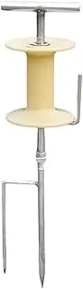 Ronyme Garden Hose Guide Spike,Hose Pulling Stand Water Hose Stakes Hose Reel for Lawn Flower Beds, Plastic Turntable