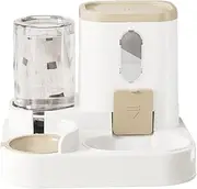 Auto Feeder Food Dispenser, Cat Water Feeders Bowl, Based Feeding Set, Ideal for Cats Dogs Small Pets, Daily Hydration and Meal Routines 9.84x8.66x7.87 Inch