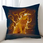 Fantasy Animal Art Phoenix Wolf Cushion Cover
