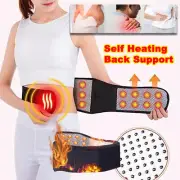Magnetic Self Heating Belt Back Support Brace Lumbar Lower Waist Pain Relief US