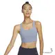 Nike 運動內衣 女裝 中度支撐 灰藍【運動世界】DO6620-493