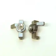 Axial SMT/Wraith/RR10 Gunmetal Alloy HD Steering Knuckles (V2) STA31316V2GM