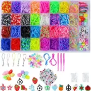 JIYAKO 2500+ Rubber Band Bracelet Kit, Onesize, 2500+Rubber Kit