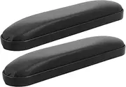 HAMPPLIES 2Pcs Wheelchair Armrest Pads Comfortable Arm Rest Covers Durable Slip Design Easy Installation for Power Wheelchairs Mobility Scooters