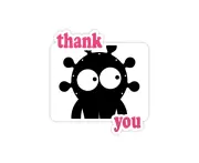 Universe Alien And Monster Alien Thank You Stickers Quote Grateful