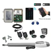 Extra Heavy Duty Gate Opener with WiFi Keypad Kit, Smart Control via Mobile APP