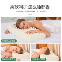 在飛比找樂天市場購物網優惠-天然乳膠枕頭成人護頸椎枕泰國原裝記憶枕頭芯