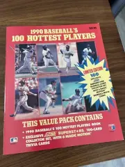 1990 Baseballs 100 Hottest Players Score Card Set - Opened