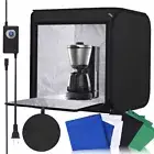Portable Photo Studio 60cm 55W LED Light Tent Bar Cube Soft Box Room Photography