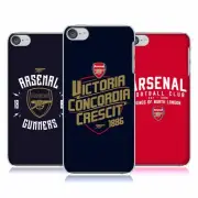 OFFICIAL ARSENAL FC TYPOGRAPHY HARD BACK CASE FOR APPLE iPOD TOUCH MP3