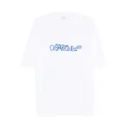 [Off-white] Off-white Logo-print T-shirt L WHITE