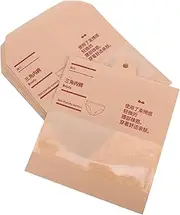 LIFKOME 50pcs Underwear Packaging Bag Pouch Net Make up Bag Zip-Lock Seal Storage Bag Vacuum Storage Bags Zips Small Mesh Laundry Bag Baggies Toiletries Mini Paper Packing Bags