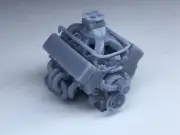 1/24 SB Chev Drag Engine V1 , Aoshima, Fujimi, Tamiya, Revell, Monogram