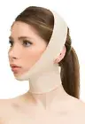 Isavela Unisex Chin Strap w/Full Neck Support, Facelift Necklift Chin Lipo,Beige