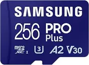 [Samsung] PRO Plus Micro SD Card, 256 GB microSDXC, UHS-I U3, MB-MD256SA-IT/EC