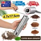 Coffee Bean Manual Grinder SpiceGrinding Mill Hand Tool Stainless Steel AU