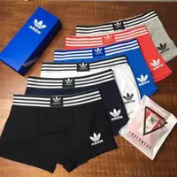 在飛比找蝦皮購物優惠-【小六子】 adidas(愛迪達)三葉草男士內褲男透氣純棉三