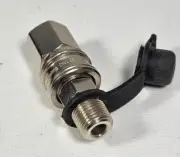 Quick Disconnect Adapter Stainless Steel Female & Male Paintball