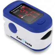 Zacurate 500BL Fingertip Pulse Oximeter Blood Oxygen Saturation Monitor