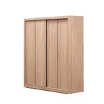 唯熙傢俱-威尼斯橡木色5X7尺滑門衣櫃